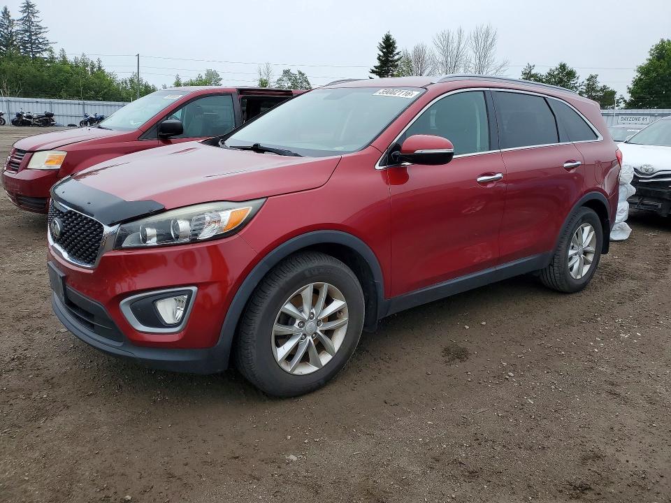 2016 Kia Sorento VIN 5XYPG4A35GG083827 COPART salvage auction — MECHANICAL, On - Permit No Brand - Unfit, sold $1,550 on 2026-07-28 (photo 1)