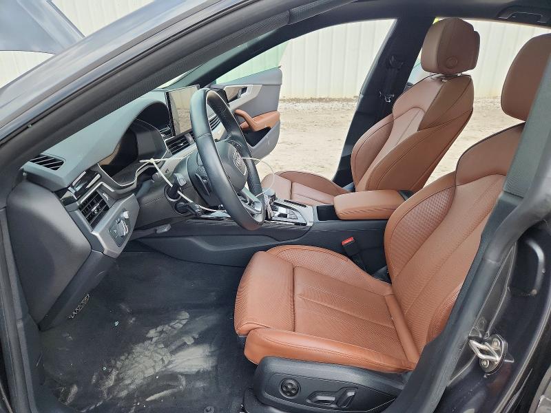 2022 Audi A5 VIN WAUEACF58NA020017 COPART salvage auction — SIDE, OH - CERT OF TITLE-SALVAGE, sold $14,200 on 2026-07-02 (photo 7)