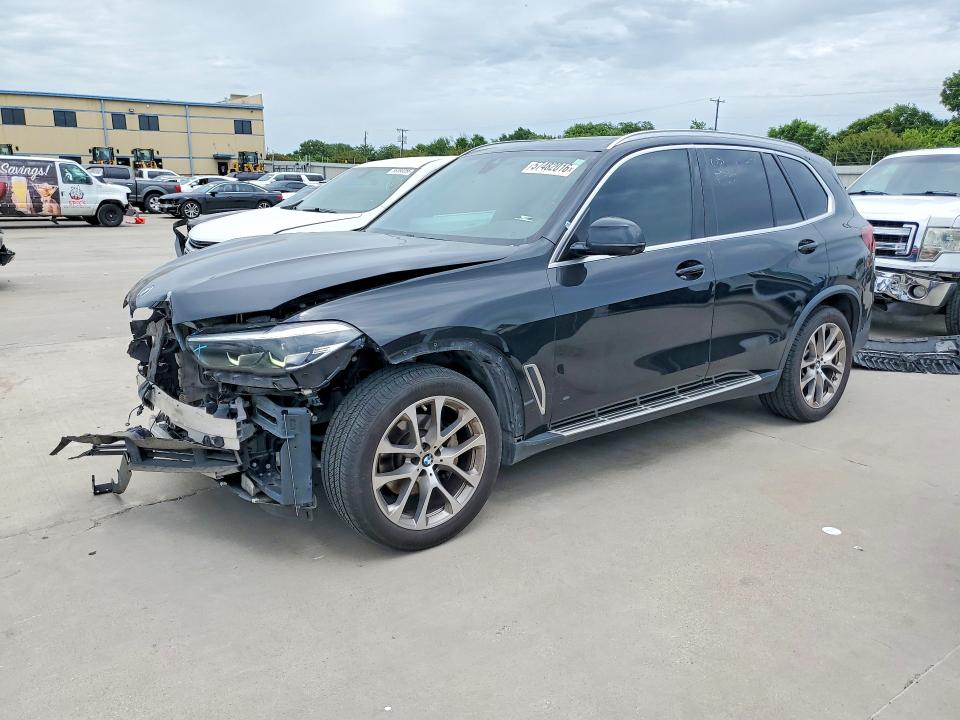 2022 BMW X5 VIN 5UXCR4C0XN9L77507 COPART salvage auction — FRONT END, Tx - Salvage Vehicle Title, sold $16,600 on 2026-07-06 (photo 1)