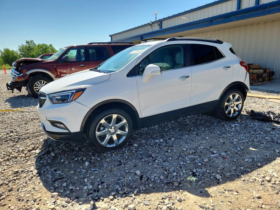 2019 Buick Encore VIN KL4CJGSM3KB746480 COPART salvage auction — FRONT END, Mi - Certificate Of Title, sold $2,600 on 2026-07-30 (photo 1)