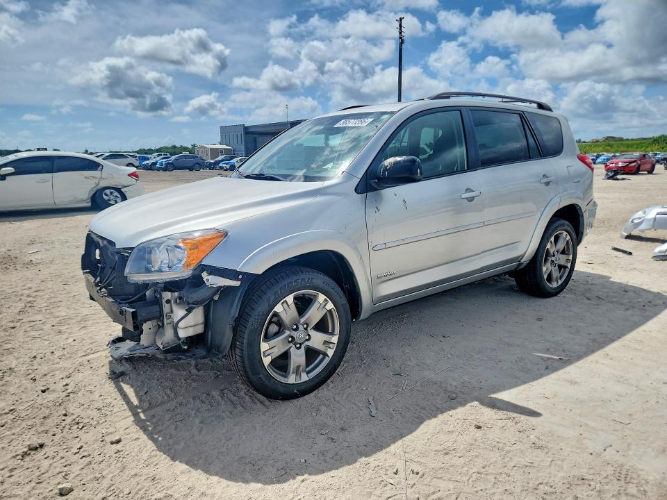2010 Toyota Rav4 VIN JTMWK4DV1A5027178 COPART salvage auction — FRONT END, Fl - Cert Of Title Slvg Rebuildable, sold $1,450 on 2026-07-30 (photo 1)