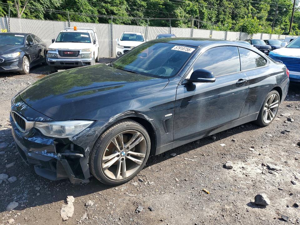 2014 BMW VIN WBA3N5C58EK196703 COPART salvage auction — FRONT END, Pa - Certificate Of Salvage, sold $1,200 on 2026-07-06 (photo 1)