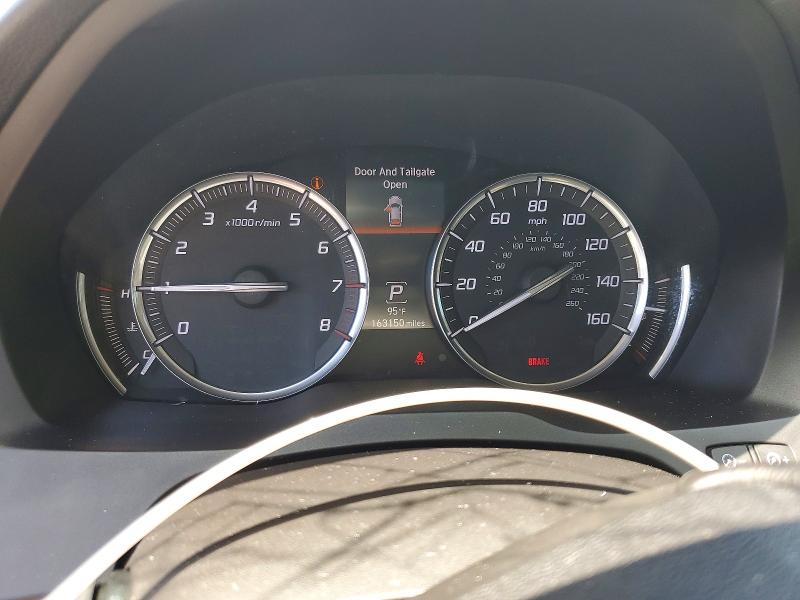 2016 Acura VIN 5FRYD3H25GB016204 COPART salvage auction — FRONT END, Fl - Cert Of Title Slvg Rebuildable, sold $2,350 on 2026-07-02 (photo 9)