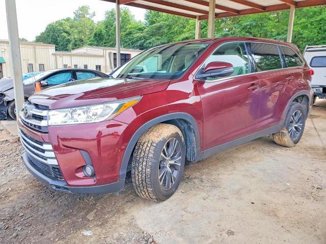 2019 Toyota VIN 5TDZZRFH0KS363543 COPART salvage auction — FRONT END, Al - Cert Of Title-Salvage Title, sold $7,800 on 2026-07-07 (photo 1)
