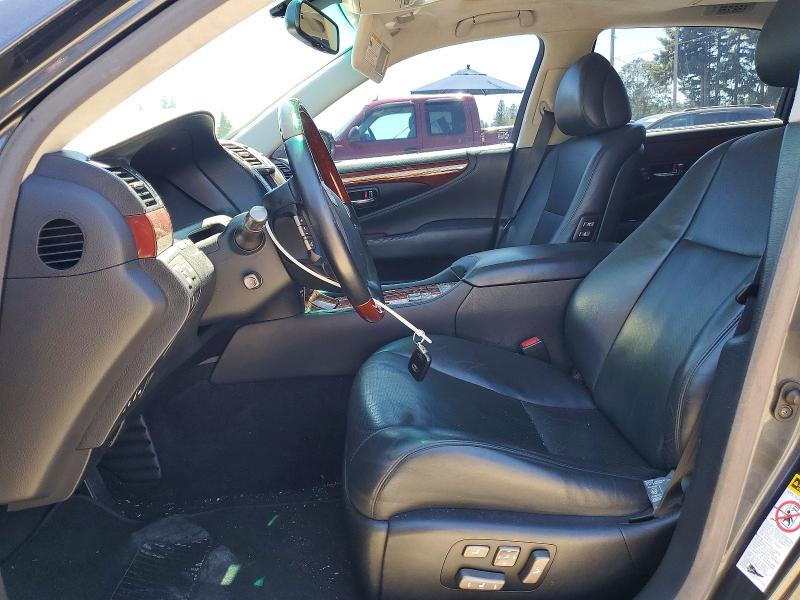 2007 Lexus Ls 460 VIN JTHGL46F275017953 COPART salvage auction — FRONT END, WA - BILL OF SALE, sold $1,150 on 2026-07-17 (photo 7)