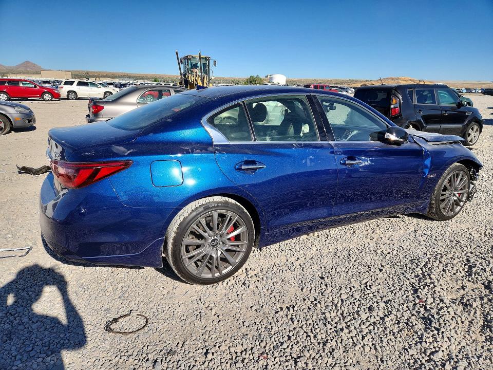 2020 Infiniti Q50 VIN JN1FV7AR6LM660674 COPART salvage auction — FRONT END, Ut - Salvage Certificate, sold $8,600 on 2026-08-21 (photo 3)