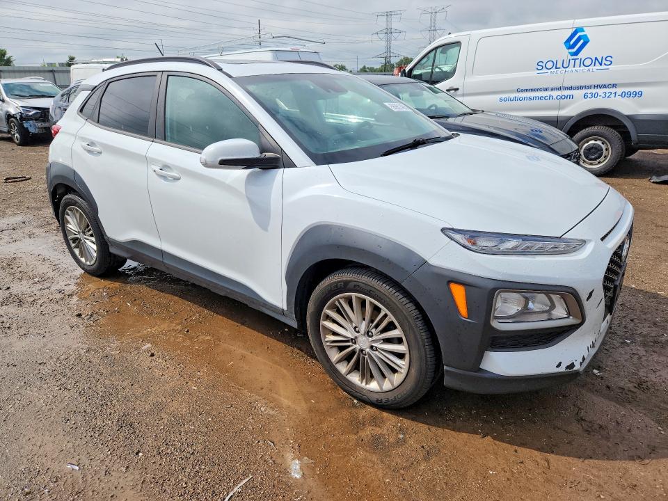2018 Hyundai Kona VIN KM8K62AAXJU081458 COPART salvage auction — REAR END, Il - Salvage Certificate, sold $3,350 on 2026-07-28 (photo 4)