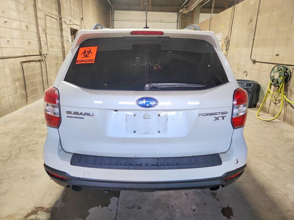 2014 Subaru Forester VIN JF2SJGMC7EH404572 COPART salvage auction — Burn Engine, MN - CERT OF TITLE-PRIOR SALVAGE, sold $500 on 2026-07-07 (photo 6)