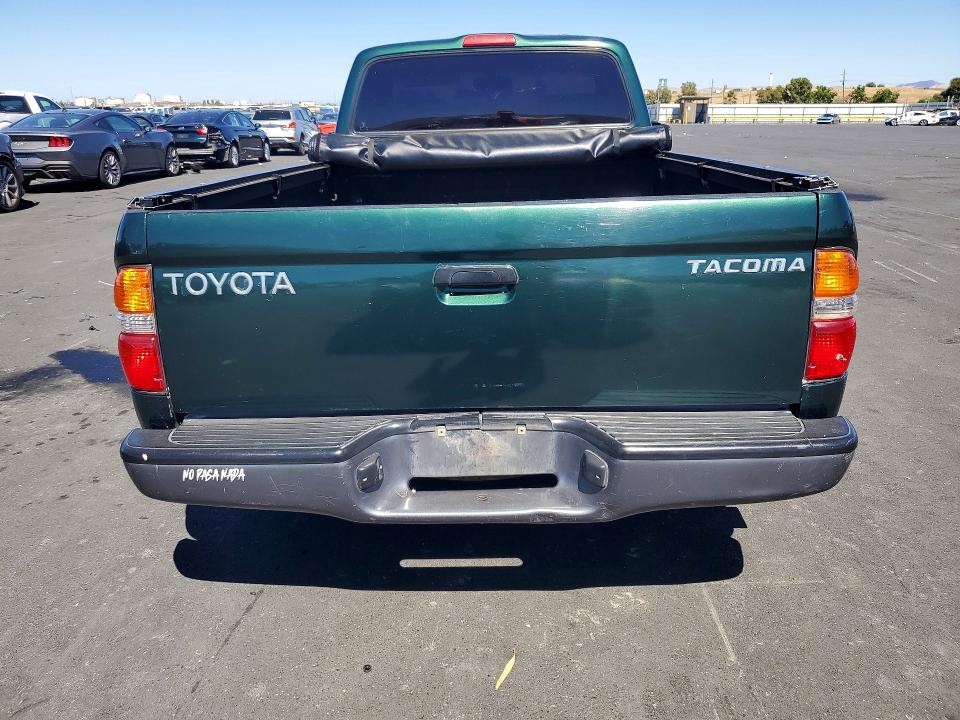 2002 Toyota Tacoma VIN 5TENL42N62Z048554 COPART salvage auction — FRONT END, Ca - Salvage Certificate, sold $2,650 on 2026-07-13 (photo 6)