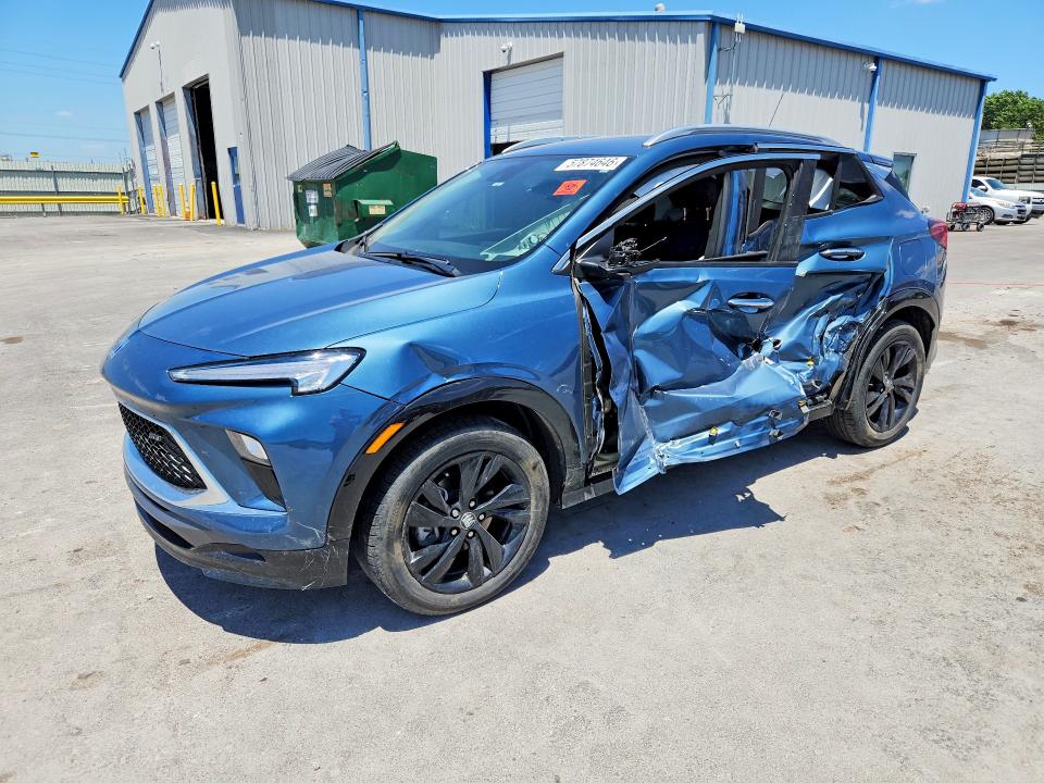 2024 Buick . VIN KL4AMDSL8RB203110 COPART salvage auction — SIDE, Ok - Cert Of Title-Salvage, sold $3,050 on 2026-07-17 (photo 1)
