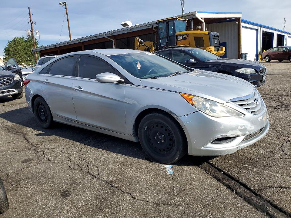 2011 Hyundai Sonata VIN 5NPEB4AC5BH155391 COPART salvage auction — REAR END, Co - Public - Salvage Title, sold $725 on 2026-07-02 (photo 4)