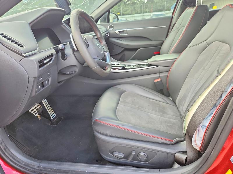 2021 Hyundai Sonata VIN 5NPEJ4J27MH133065 COPART salvage auction — FRONT END, Ga - Cert Of Title-Salvage, sold $3,200 on 2026-07-10 (photo 7)