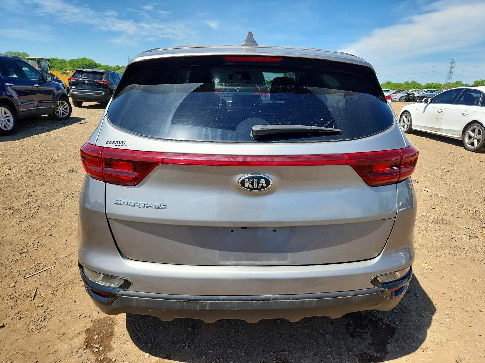 2022 Kia Sportage VIN KNDPMCAC3N7974552 COPART salvage auction — VANDALISM, Il - Salvage Certificate, sold $7,000 on 2026-07-15 (photo 6)