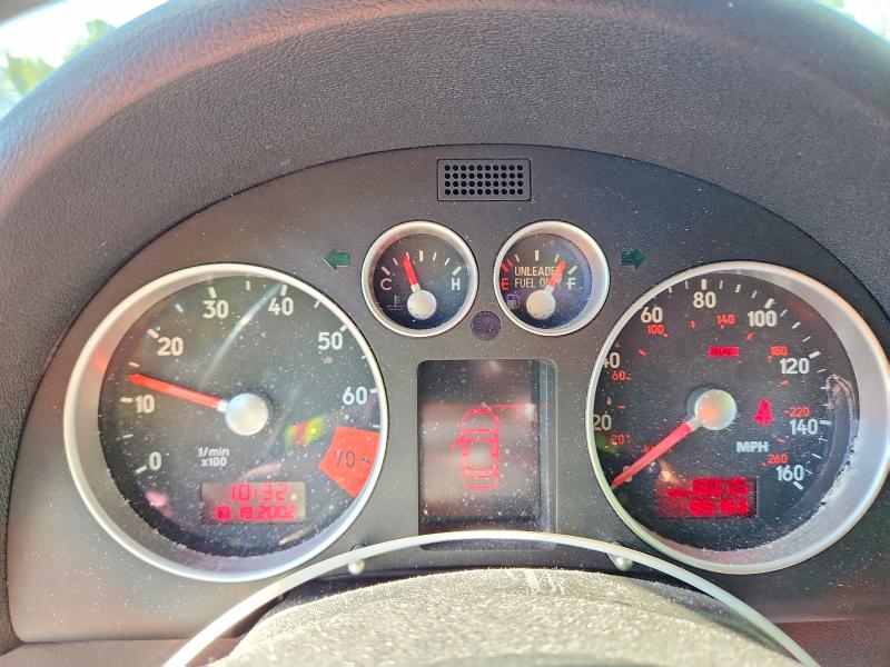 2002 Audi Tt VIN TRUWT28N521031552 COPART salvage auction — SIDE, Or - Salvage Title Certificate, sold $550 on 2026-07-27 (photo 9)