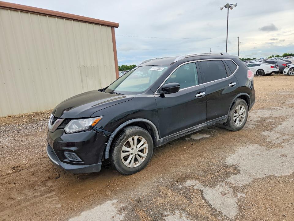 2016 Nissan Rogue VIN JN8AT2MT6GW018557 COPART salvage auction — FRONT END, Nm - Certificate Of Title, sold $1,800 on 2026-07-15 (photo 1)