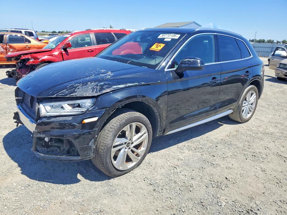 2018 Audi VIN WA1BNAFY8J2206793 COPART salvage auction — FRONT END, Ca - Dis/Dlr/Exp Only Clean Title (P), sold $3,250 on 2026-07-28 (photo 1)