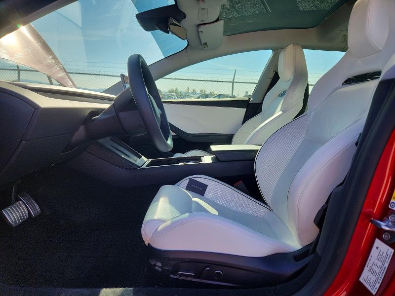 2024 Tesla VIN 5YJ3E1ET6RF896004 COPART salvage auction — FRONT END, OR - SALVAGE TITLE CERTIFICATE, sold $22,300 on 2026-09-01 (photo 7)