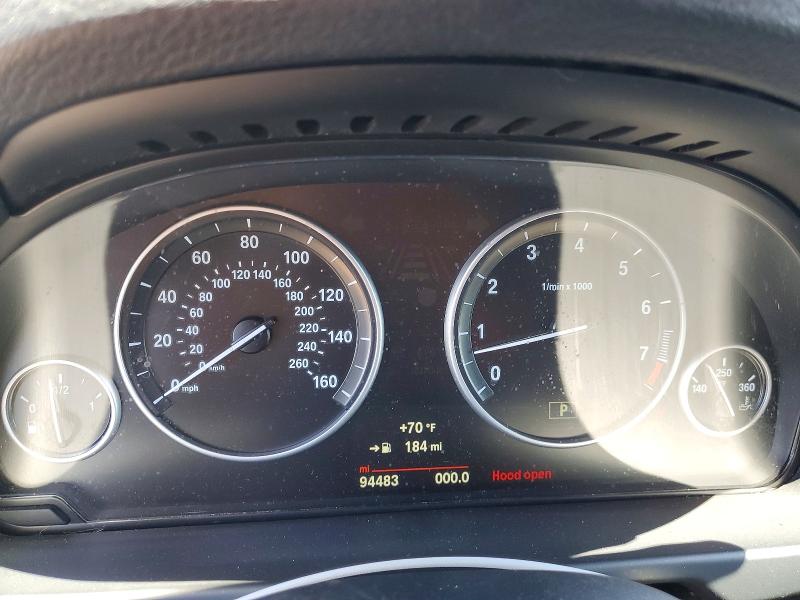 2015 BMW X5 VIN 5UXKR0C5XF0P00315 COPART salvage auction — FRONT END, Ca - Salvage Certificate, sold $4,650 on 2026-07-07 (photo 9)