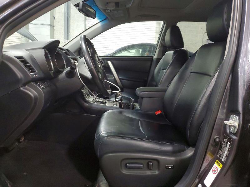 2013 Toyota Highlander VIN 5TDBK3EH0DS248450 COPART salvage auction — FRONT END, Mn - Cert Of Title-Salvage, sold $4,700 on 2026-07-14 (photo 7)