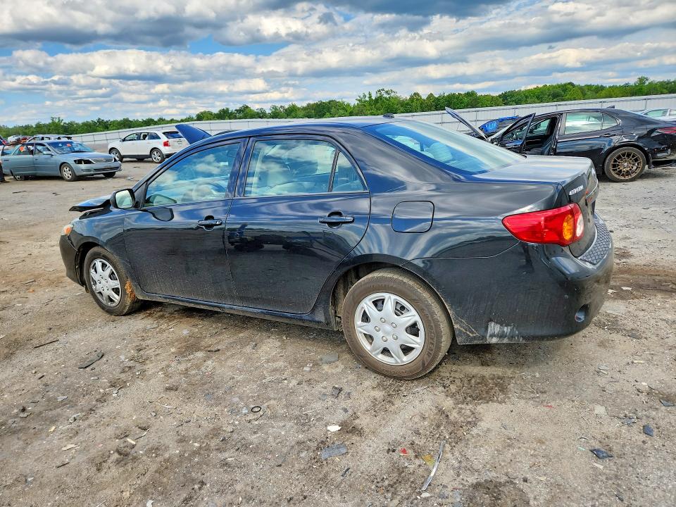 2009 Toyota Corrolla VIN JTDBL40E399022103 COPART salvage auction — FRONT END, Va - Cert Of Title - Salvage, sold $1,550 on 2026-07-08 (photo 2)