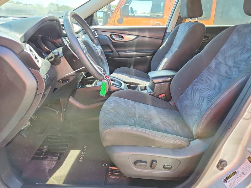 2015 Nissan Rogue VIN KNMAT2MV4FP563355 COPART salvage auction — NORMAL WEAR, OH - CERT OF TITLE-REBUILT SALVAGE, sold $300 on 2026-07-02 (photo 7)