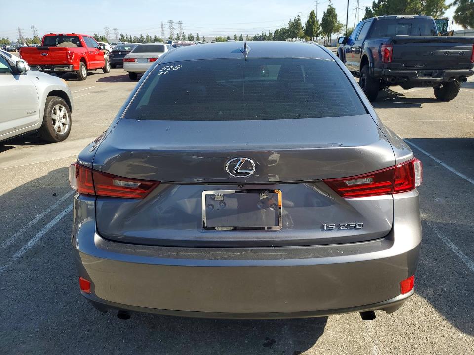 2015 Lexus Is VIN JTHBF1D27F5053779 COPART salvage auction — FRONT END, Ca - Salvage Certificate, sold $3,550 on 2026-07-30 (photo 6)