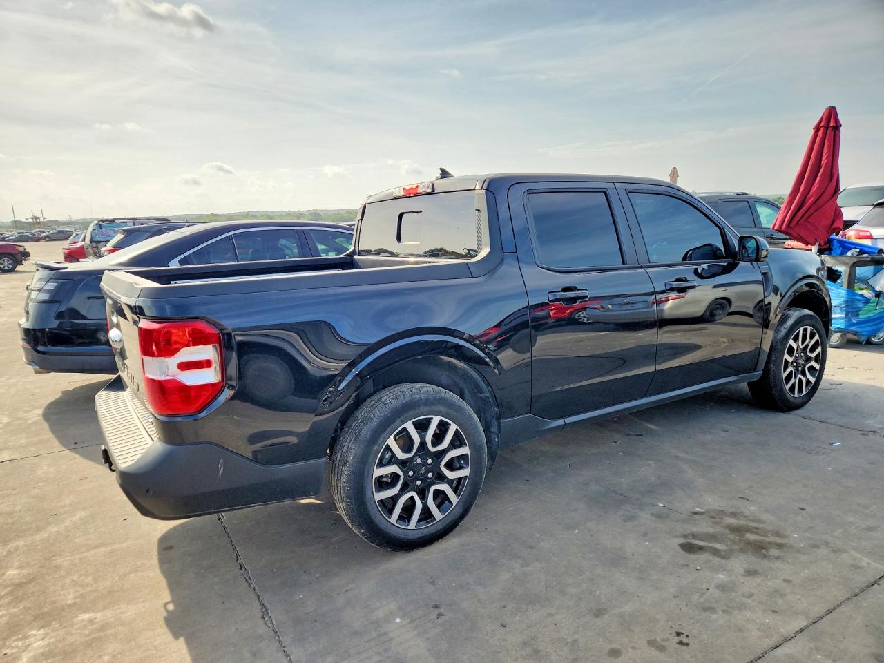 2024 Ford Maverick VIN 3FTTW8S94RRB18250 COPART salvage auction — Side, TX - CERTIFICATE OF TITLE, sold $12,200 on 2026-07-09 (photo 3)
