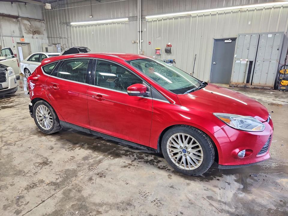 2012 Ford Focus VIN 1FAHP3M21CL255101 COPART salvage auction — REAR END, Il - Salvage Certificate, sold $525 on 2026-07-02 (photo 4)