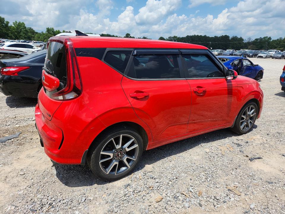 2020 Kia Soul VIN KNDJ53AF7L7031753 COPART salvage auction — MINOR DENT/SCRATCHES, Al - Certificate Of Title, sold $4,600 on 2026-07-28 (photo 3)