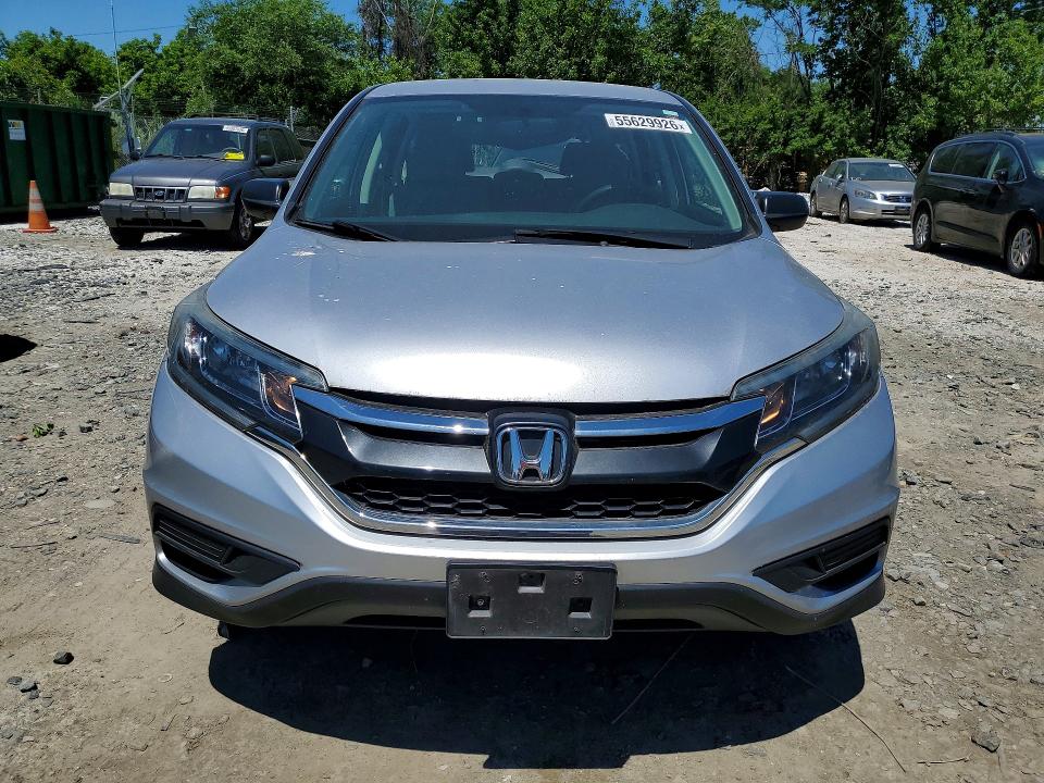 2016 Honda VIN 2HKRM4H31GH649529 COPART salvage auction — REAR END, Md - Cert Of Salvage > 75% Damage, sold $5,200 on 2026-07-02 (photo 5)