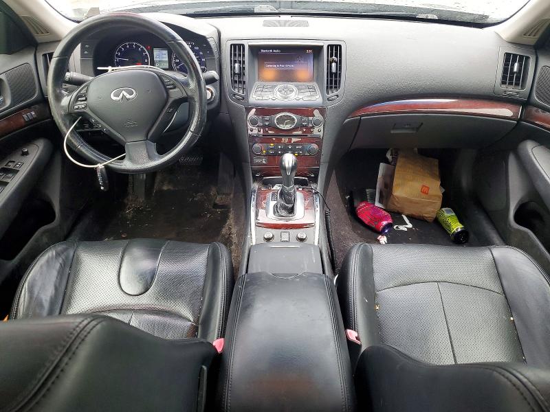 2012 Infiniti VIN JN1CV6ARXCM681007 COPART salvage auction — FRONT END, Pa - Certificate Of Salvage, sold $3,000 on 2026-07-16 (photo 8)