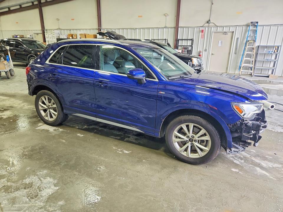2024 Audi Q3 VIN WA1DECF33R1055842 COPART salvage auction — FRONT END, Sc - Cert Of Title-Salvage, sold $6,100 on 2026-07-29 (photo 4)