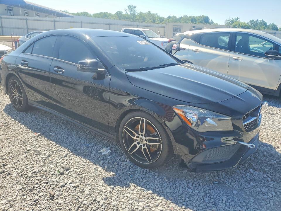 2018 Mercedes-benz Cla-klasse VIN WDDSJ4EBXJN662749 COPART salvage auction — FRONT END, Al - Cert Of Title-Salvage Title, sold $2,600 on 2026-07-07 (photo 4)