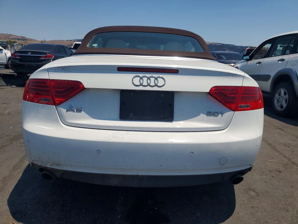 2013 Audi A5 VIN WAUJFAFH2DN014767 COPART salvage auction — MINOR DENT/SCRATCHES, Ca - Dis/Dlr/Exp Only Clean Title, sold $2,950 on 2026-07-16 (photo 6)
