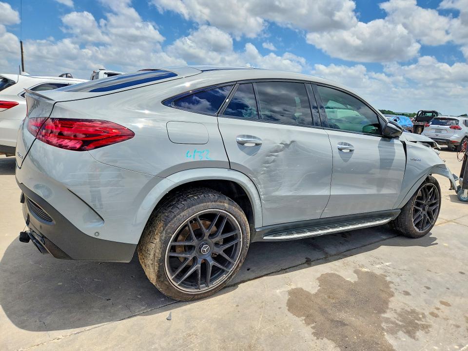 2024 Mercedes-benz Gle VIN 4JGFD6BB6RB091076 COPART salvage auction — FRONT END, Tx - Salvage Vehicle Title, sold $10,600 on 2026-07-30 (photo 3)