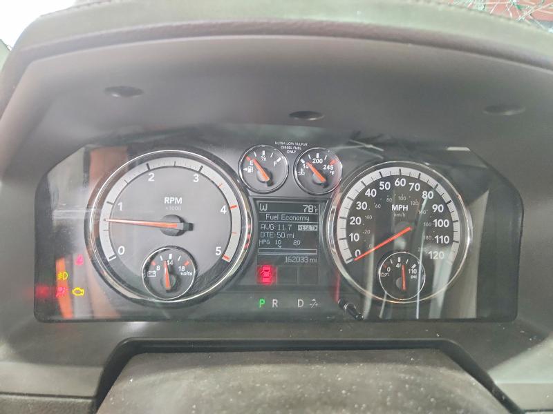 2011 Dodge Ram VIN 3D7UT2CL8BG525614 COPART salvage auction — HAIL, Mo - Certificate Of Title, sold $10,900 on 2026-07-08 (photo 9)