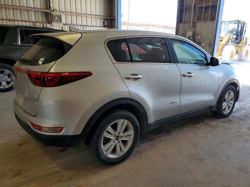 2019 Kia Sportage VIN KNDPM3AC2K7535046 COPART salvage auction — FRONT END, Tx - Salvage Vehicle Title, sold $3,300 on 2026-07-10 (photo 3)