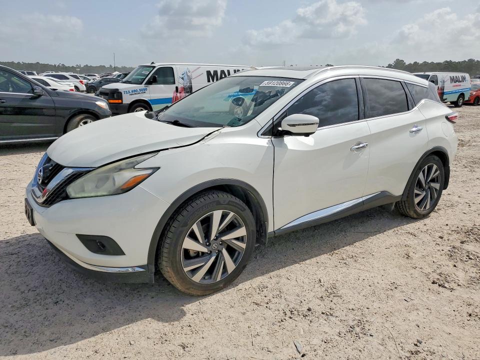 2018 Nissan Murano VIN 5N1AZ2MH8JN108551 COPART salvage auction — SIDE, Nm - Cert Of Title-Salvage (P), sold $2,950 on 2026-07-09 (photo 1)