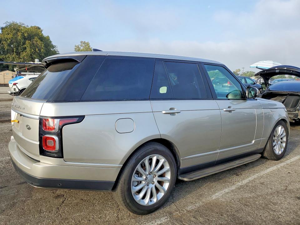 2019 Land rover RANGE ROVER VIN SALGS2SV3KA539716 COPART salvage auction — FRONT END, CA - SALVAGE CERTIFICATE, sold $13,800 on 2026-07-24 (photo 3)