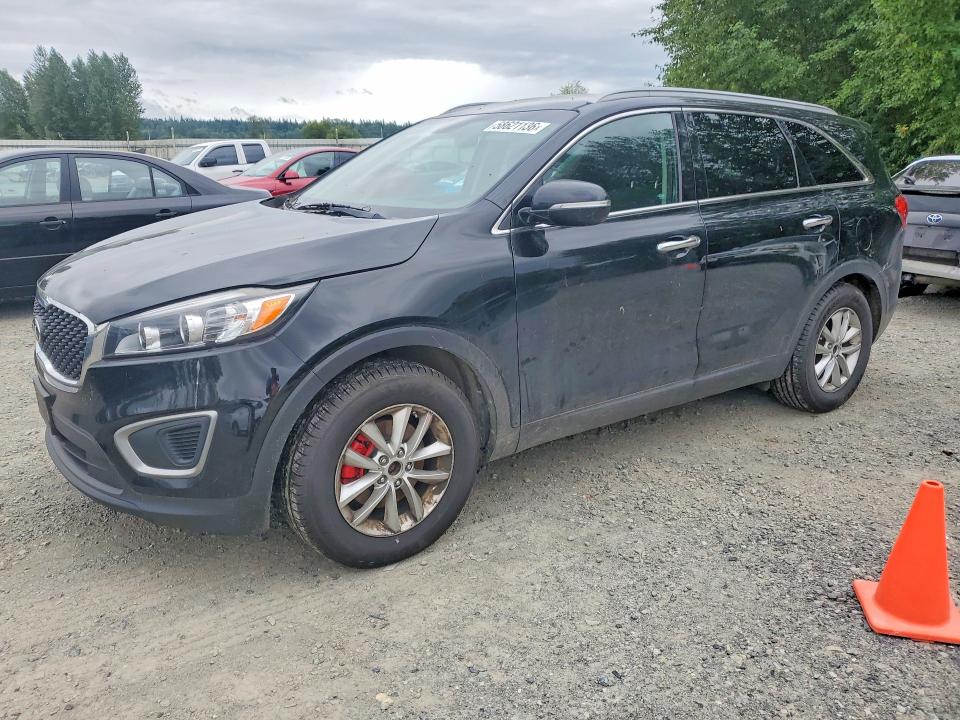 2016 Kia Sorento VIN 5XYPG4A34GG048177 COPART salvage auction — REAR END, Wa - Vehicle Cert Of Ownership-Titl, sold $1,200 on 2026-07-20 (photo 1)