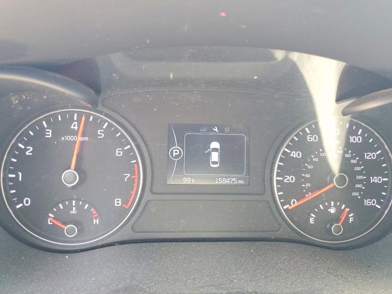 2016 Kia Optima VIN KNAGT4L33G5117424 COPART salvage auction — REAR END, TX - SALVAGE VEHICLE TITLE (P), sold $725 on 2026-07-16 (photo 9)