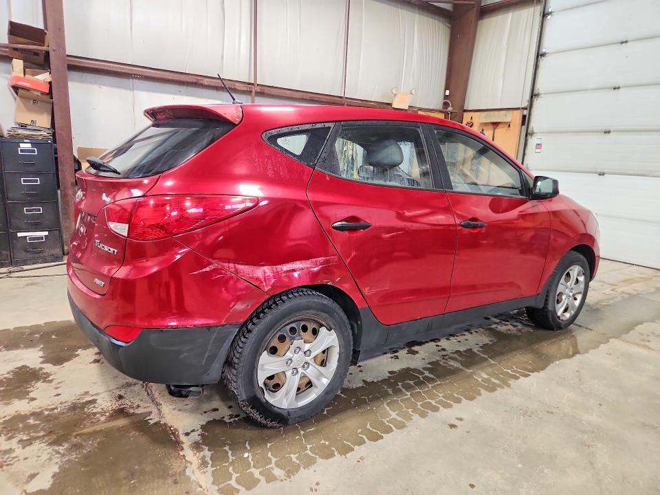 2013 Hyundai VIN KM8JTCACXDU763952 COPART salvage auction — REAR END, Ab - Bos - Salvage, sold $125 on 2026-07-23 (photo 3)