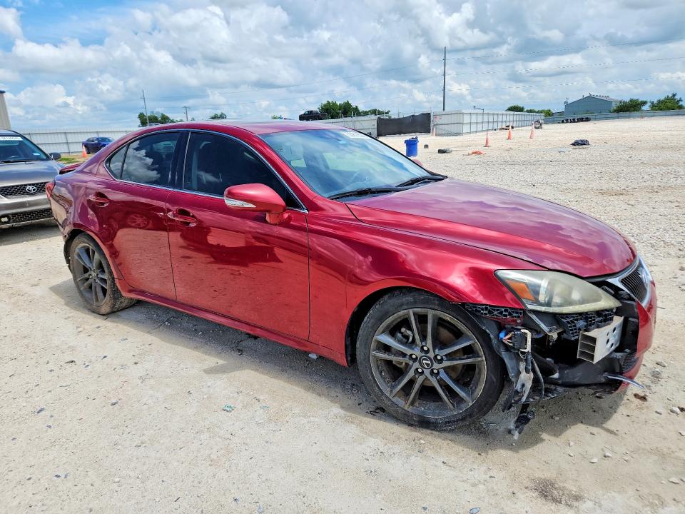 2011 Lexus Is VIN JTHBF5C22B5138757 COPART salvage auction — REAR END, Tx - Salvage Vehicle Title, sold $875 on 2026-07-09 (photo 4)