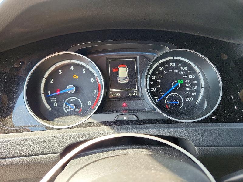 2016 Volkswagen Golf VIN WVWLF7AU7GW097159 COPART salvage auction — FRONT END, Oh - Cert Of Title-Salvage, sold $3,100 on 2026-07-23 (photo 9)