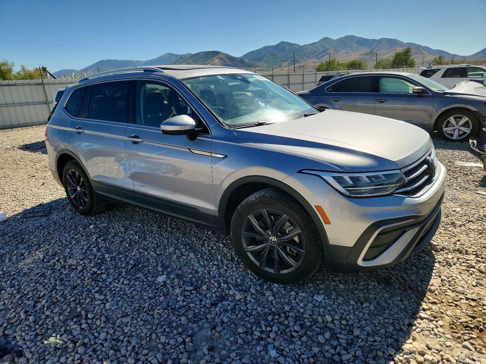 2022 Volkswagen Tiguan VIN 3VV2B7AX6NM026177 COPART salvage auction — REAR END, Ut - Salvage Certificate, sold $5,300 on 2026-07-12 (photo 4)