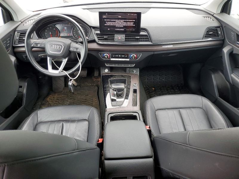 2021 Audi VIN WA1AAAFY9M2115737 COPART salvage auction — WATER/FLOOD, Nc - Salvage Certificate Of Title, sold $10,100 on 2026-07-15 (photo 8)