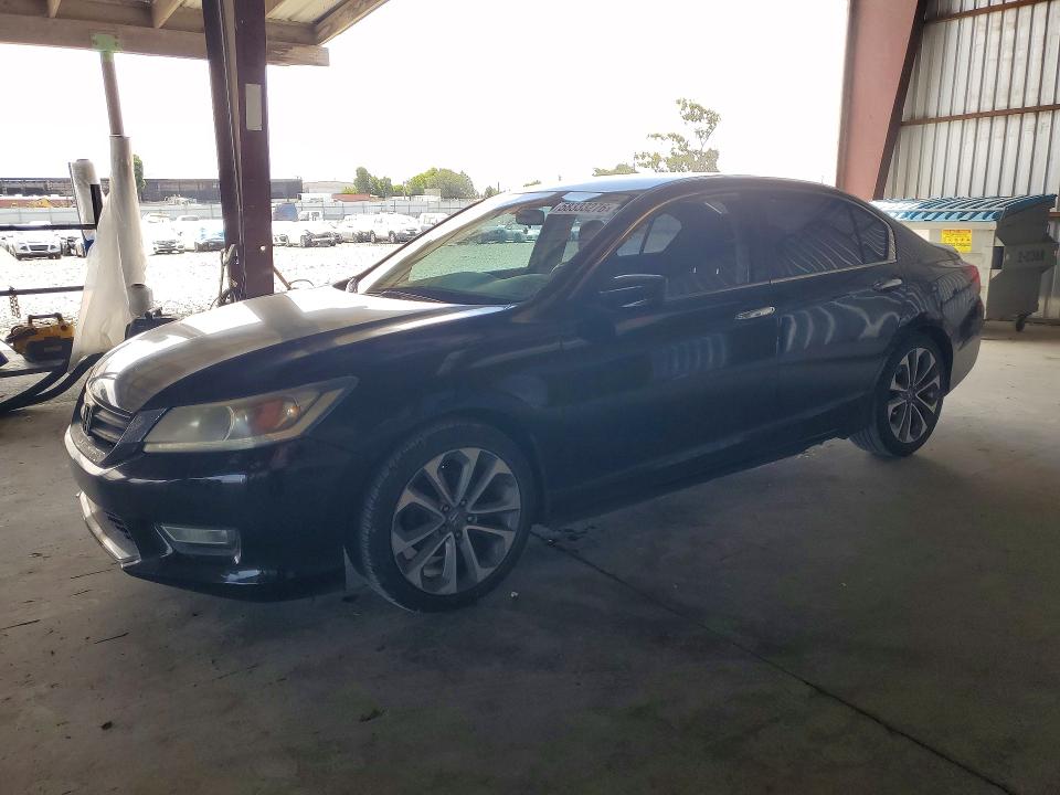 2013 Honda Accord VIN 1HGCR2F54DA159123 COPART salvage auction — VANDALISM, CA - SALVAGE CERTIFICATE, sold $2,550 on 2026-07-02 (photo 1)