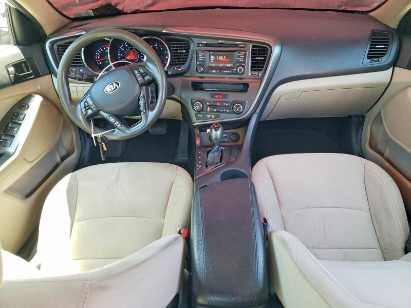 2013 Kia VIN KNAGM4A74D5402194 COPART salvage auction — FRONT END, Va - Cert Of Title - Salvage, sold $350 on 2026-07-10 (photo 8)