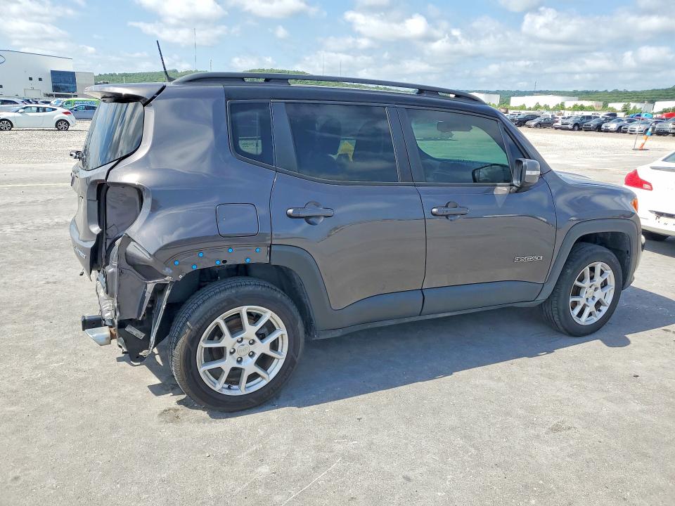 2021 Jeep Renegade VIN ZACNJDD19MPM36520 COPART salvage auction — REAR END, OK - CERT OF TITLE-SALVAGE, sold $1,500 on 2026-07-24 (photo 3)