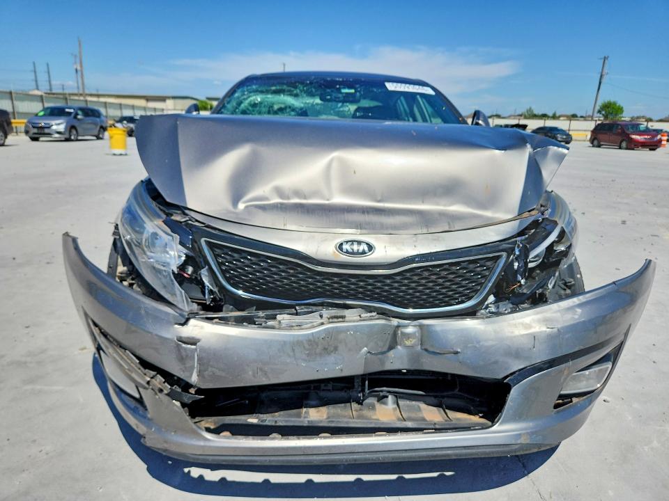 2015 Kia Optima VIN 5XXGN4A77FG413138 COPART salvage auction — FRONT END, Ok - Cert Of Title-Salvage, sold $775 on 2026-07-17 (photo 5)